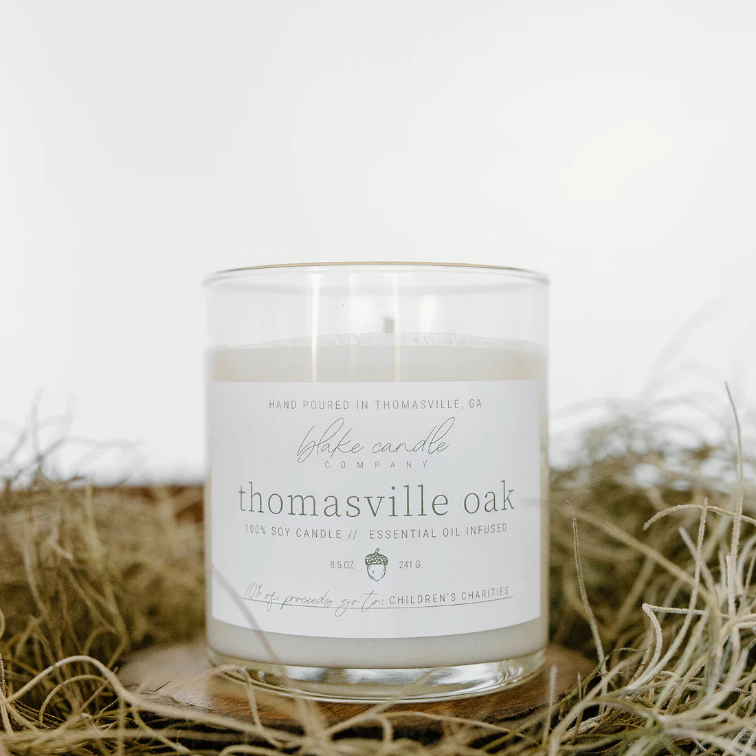 Thomasville Oak 8.5oz Soy Candle