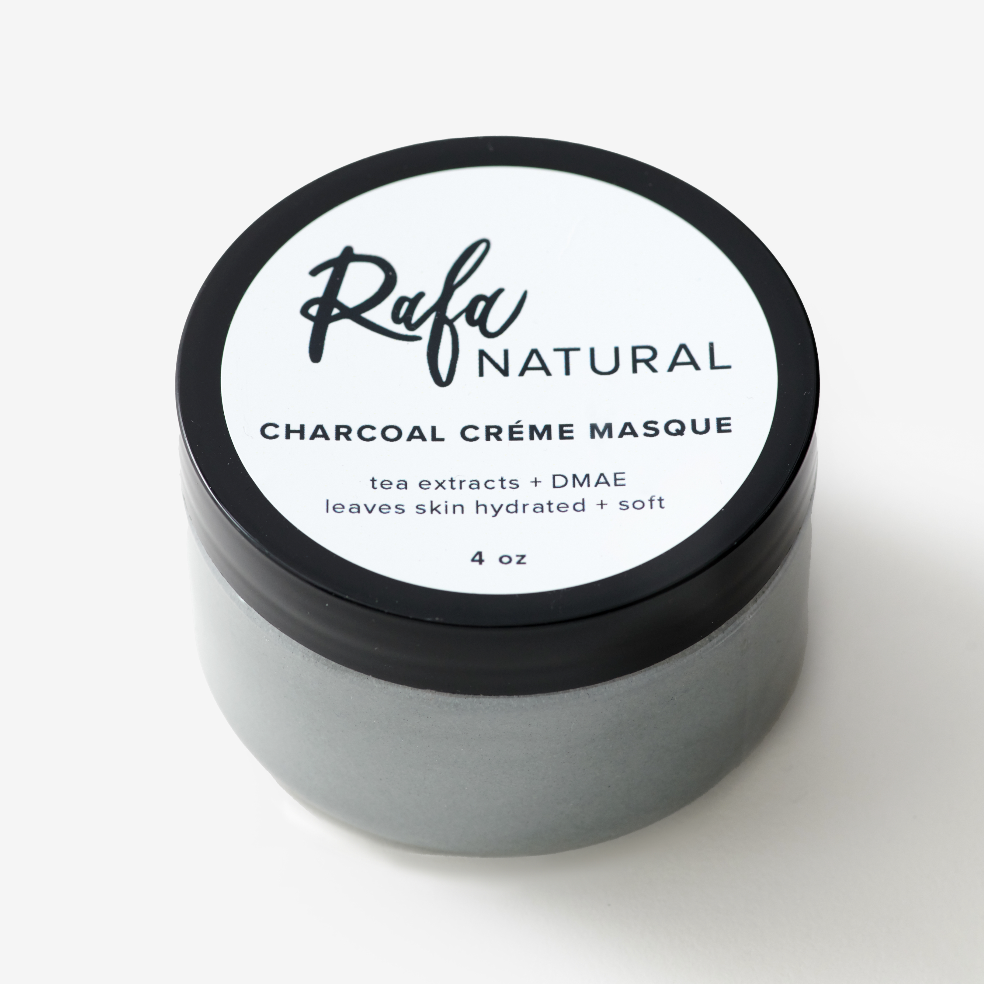 Charcoal Cream Mask | Natural Face Care | Rafa Natural