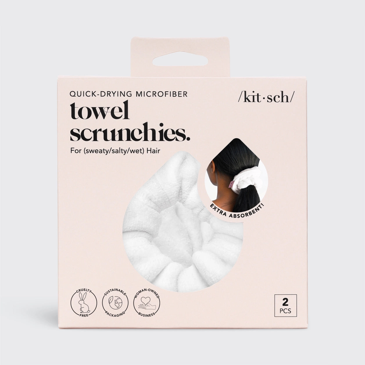 Kitsch Microfiber Towel Scrunchies