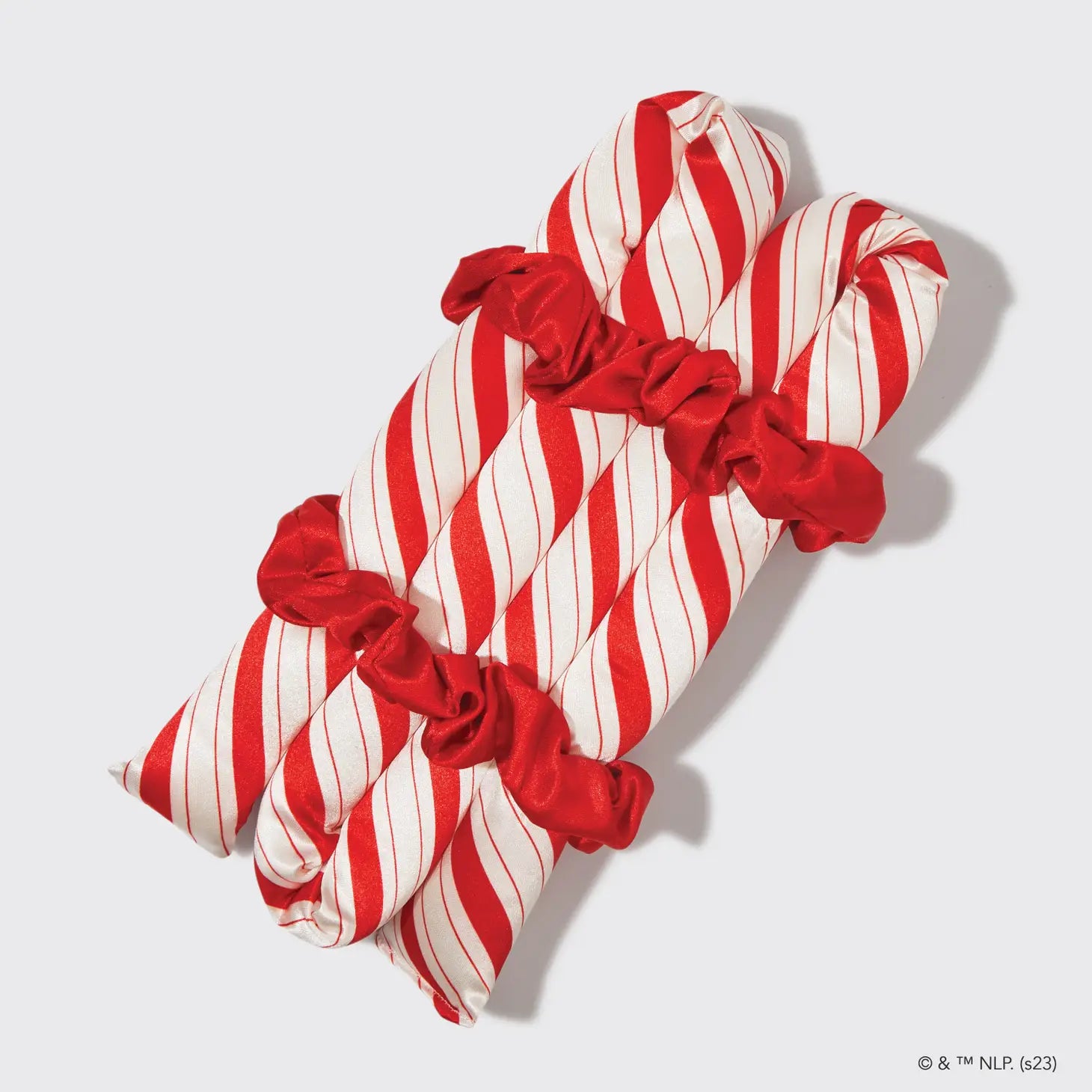 Christmas Candy Red White Stripes Crafts Gift Wrap Satin Ribbon