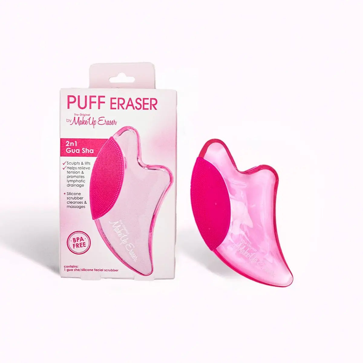 Puff Eraser 2-In-1 Gua Sha