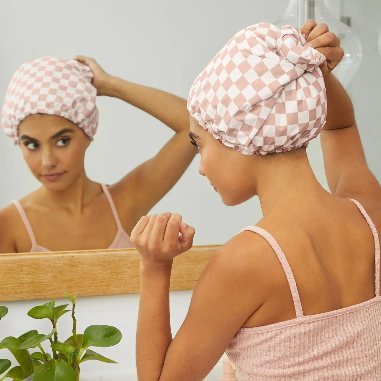 Ready bath online shower cap