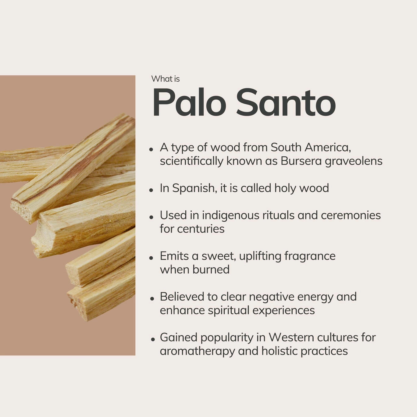 Palo Santo Incense Sticks