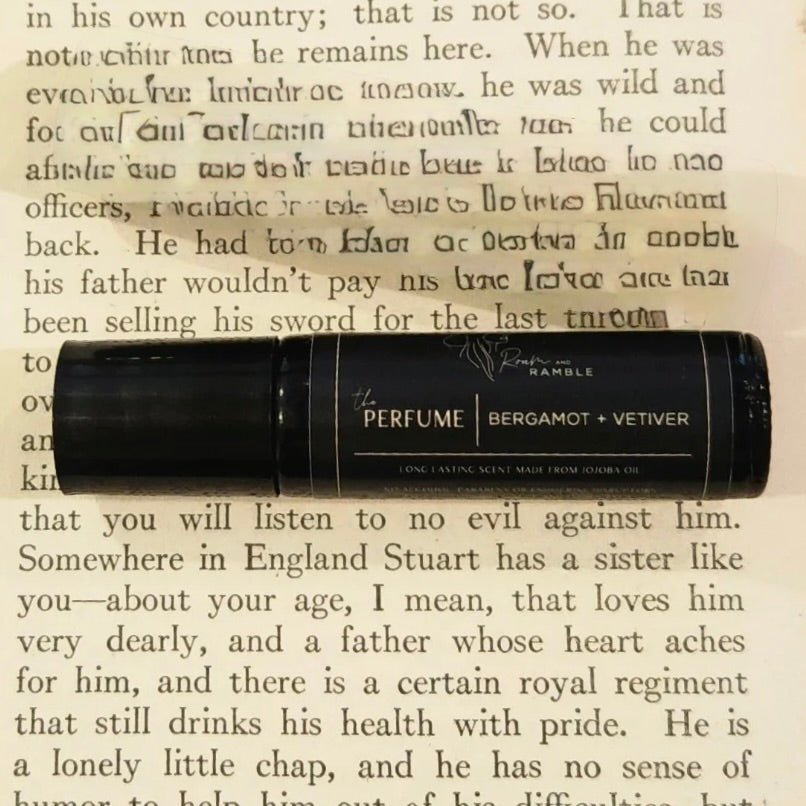 Bergamot + Vetiver Perfume Roller