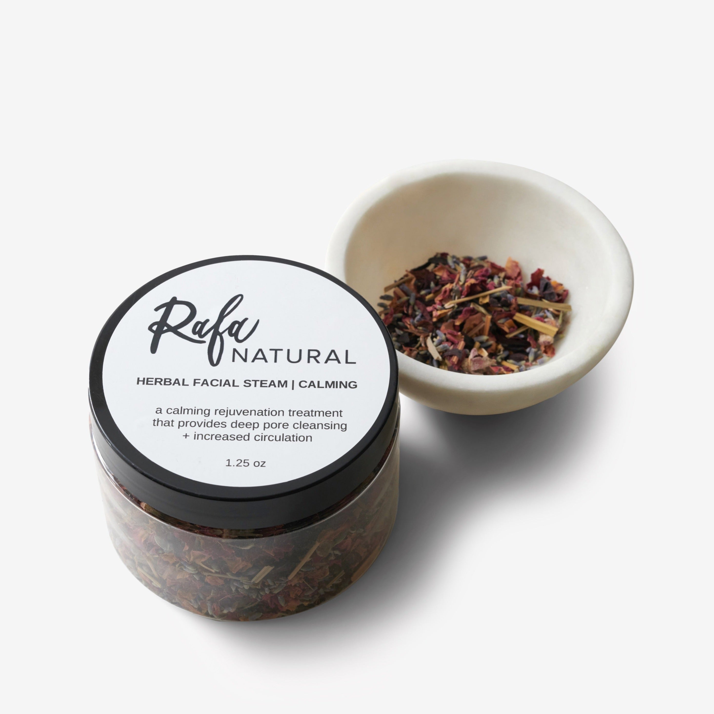 Calming Herbal Facial Steam | Rafa Natural