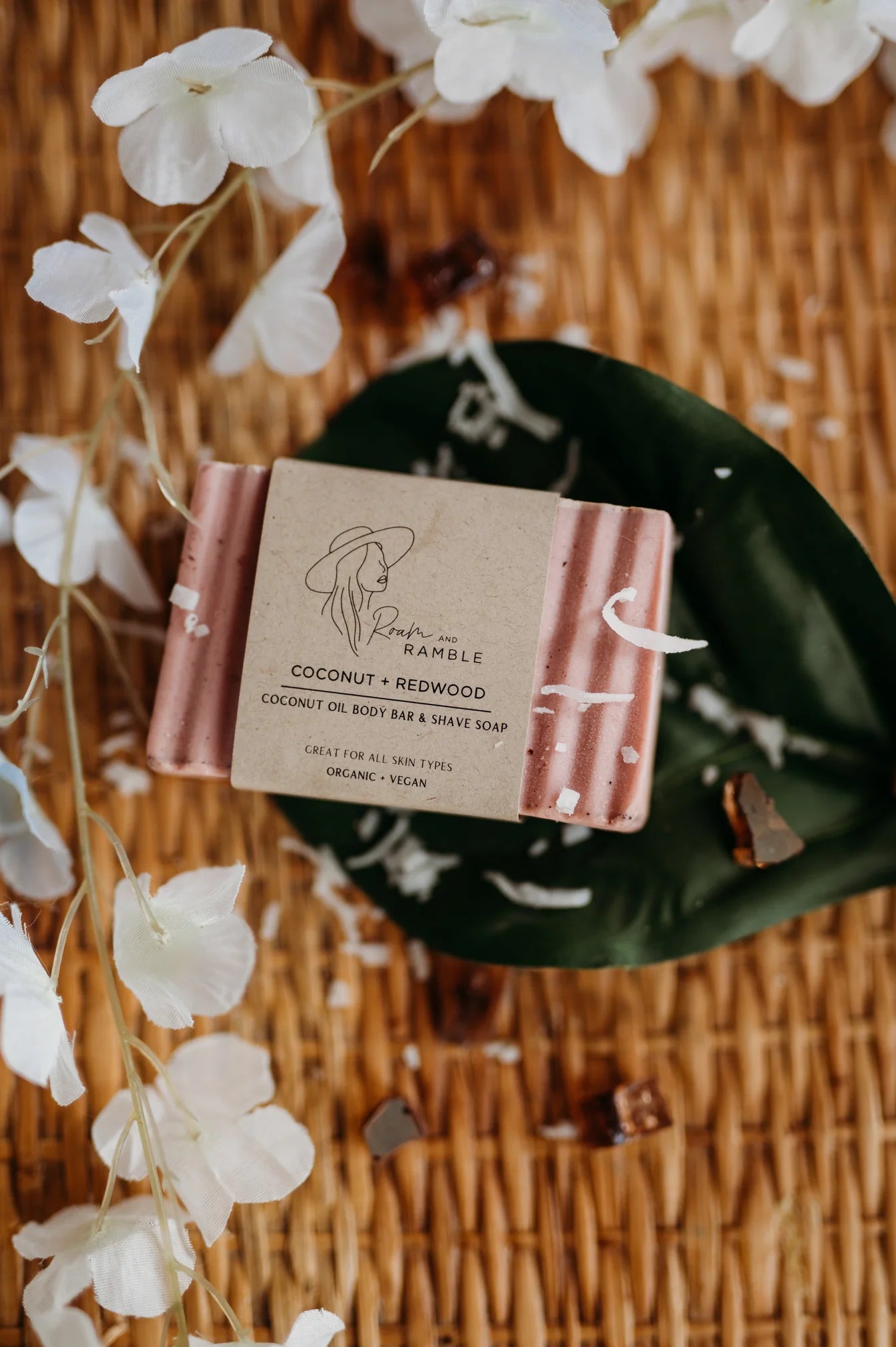 Coconut + Redwood Body Bar & Shave Soap