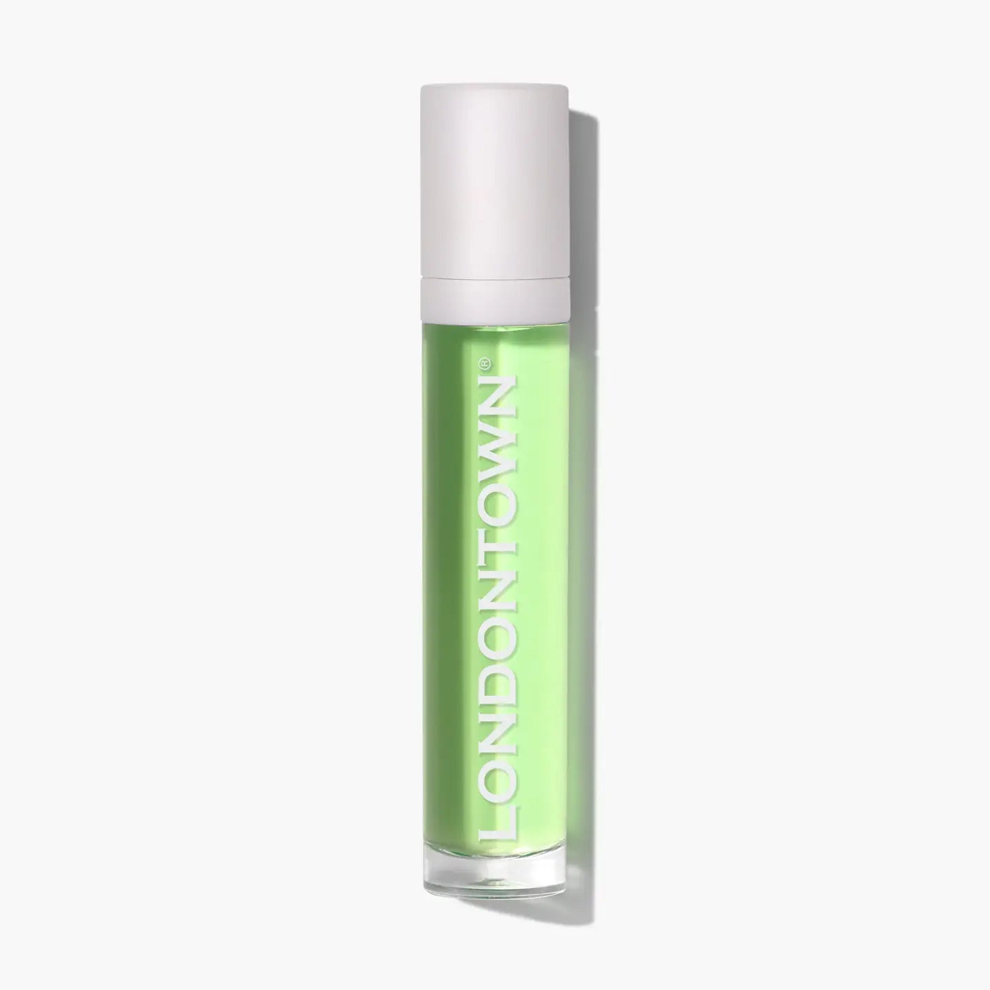 Agave Pear Roll & Glow Cuticle Oil in glass rollerball bottle with white cap for nail and cuticle care.