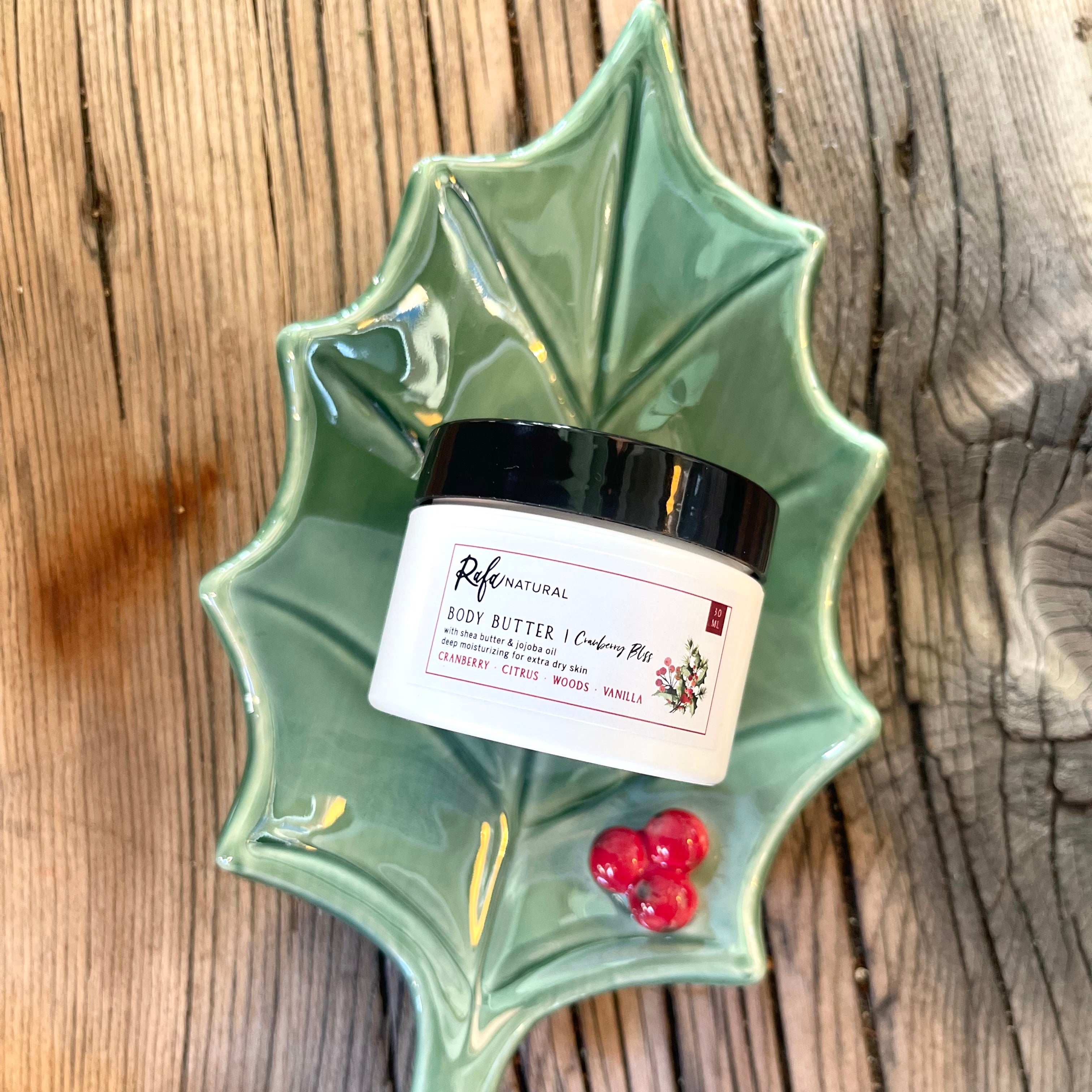 Rafa Natural Cranberry Bliss 30mL Body Butter