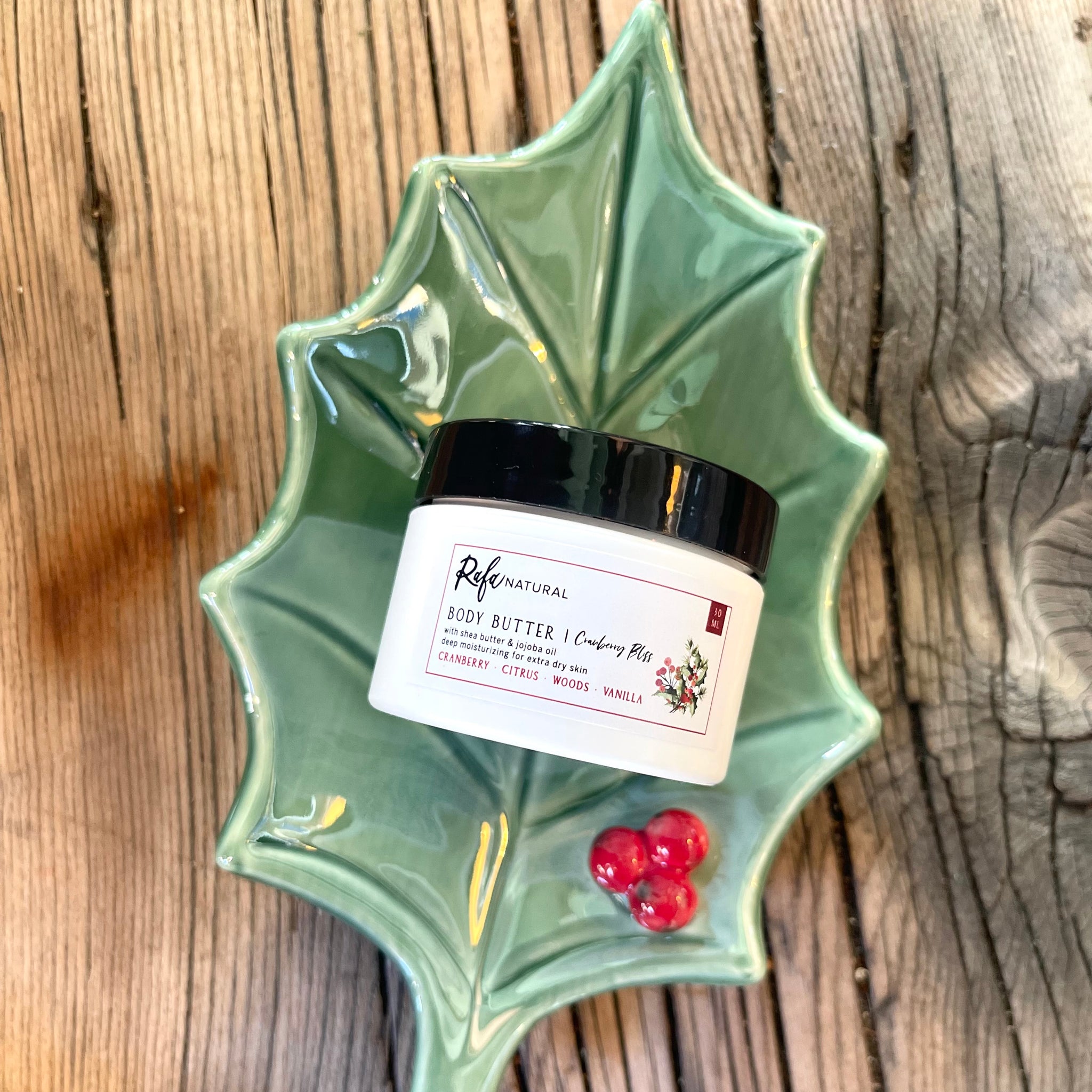 Rafa Natural Cranberry Bliss 30mL Body Butter