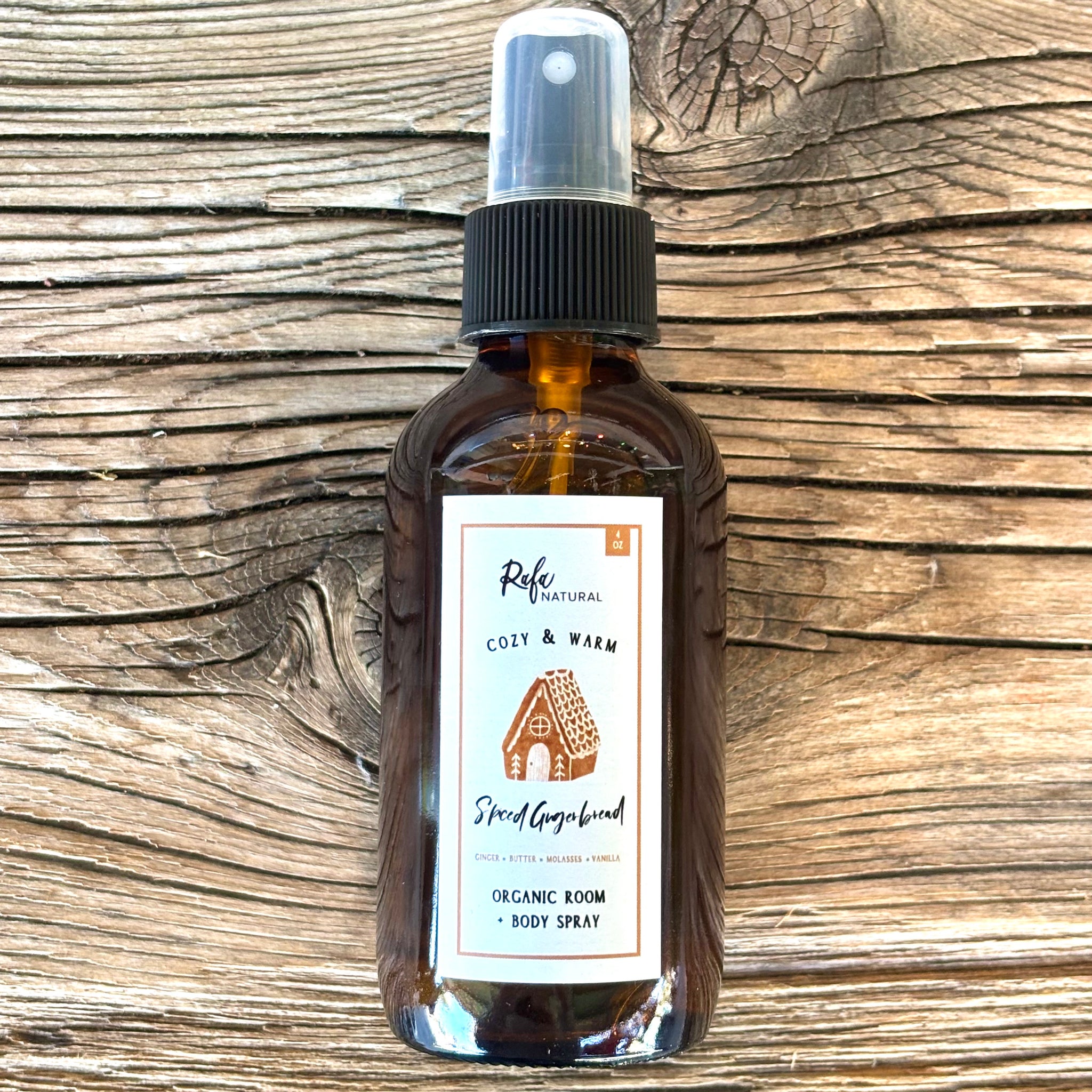 Rafa Natural Spiced Gingerbread Room & Body Spray
