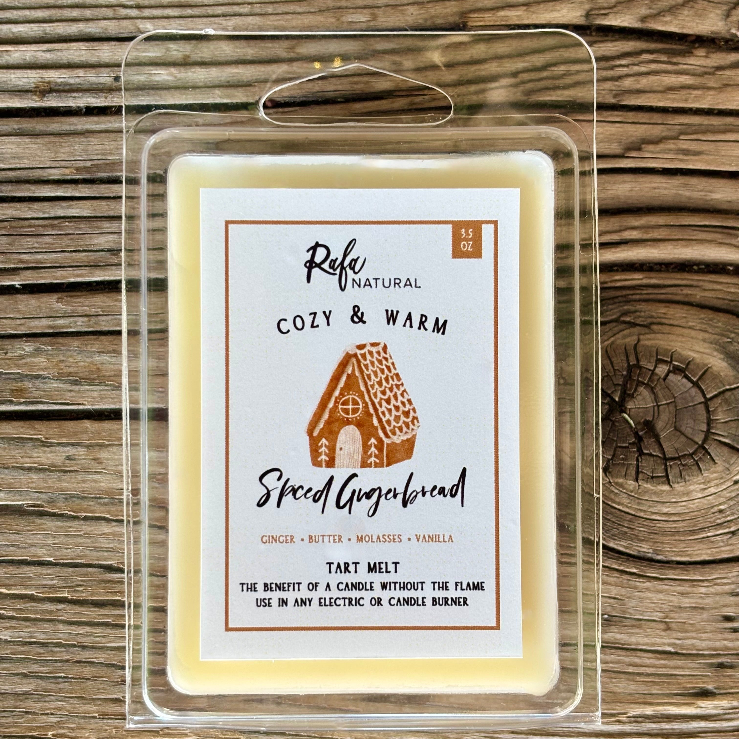 Rafa Natural Spiced Gingerbread Tart Melt
