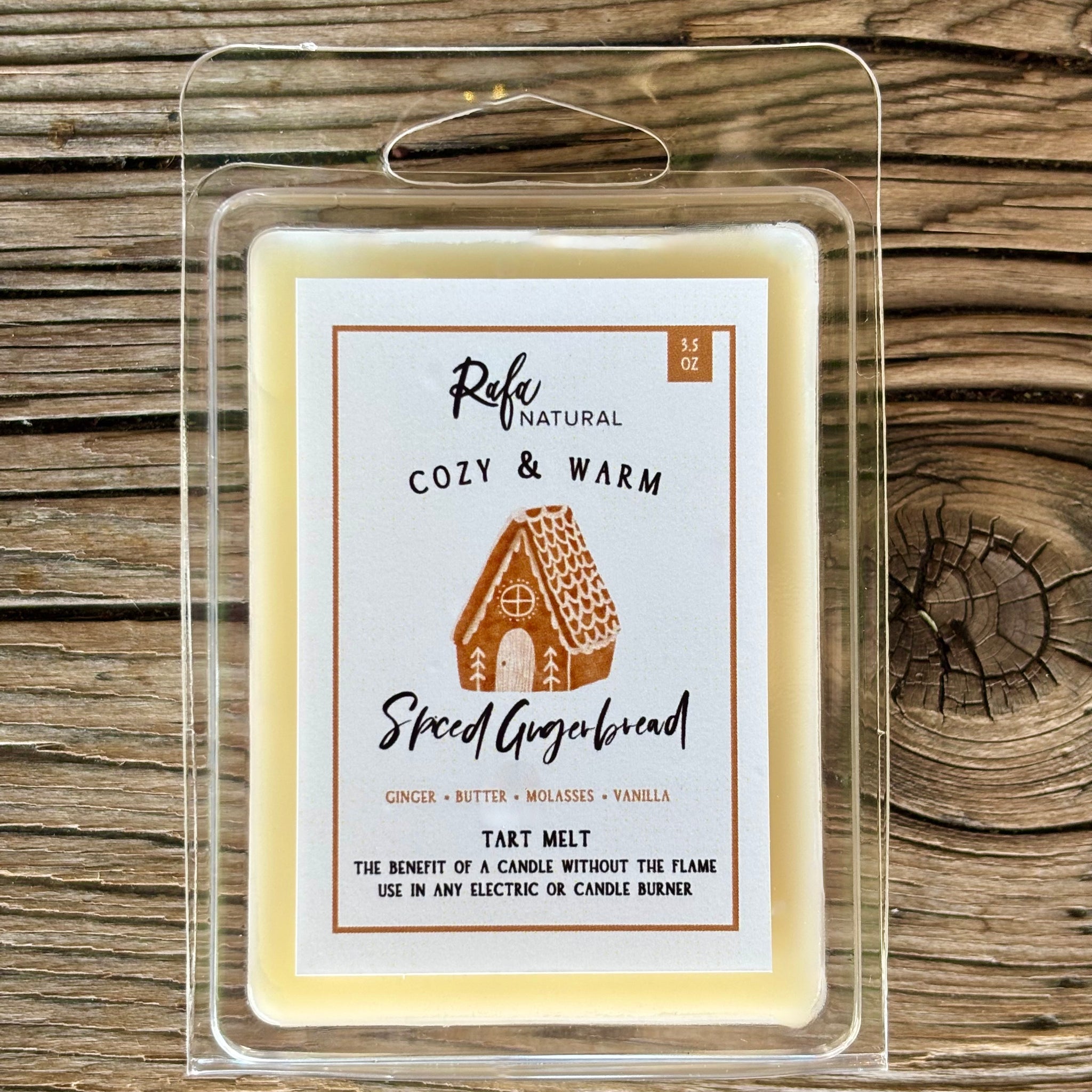 Rafa Natural Spiced Gingerbread Tart Melt
