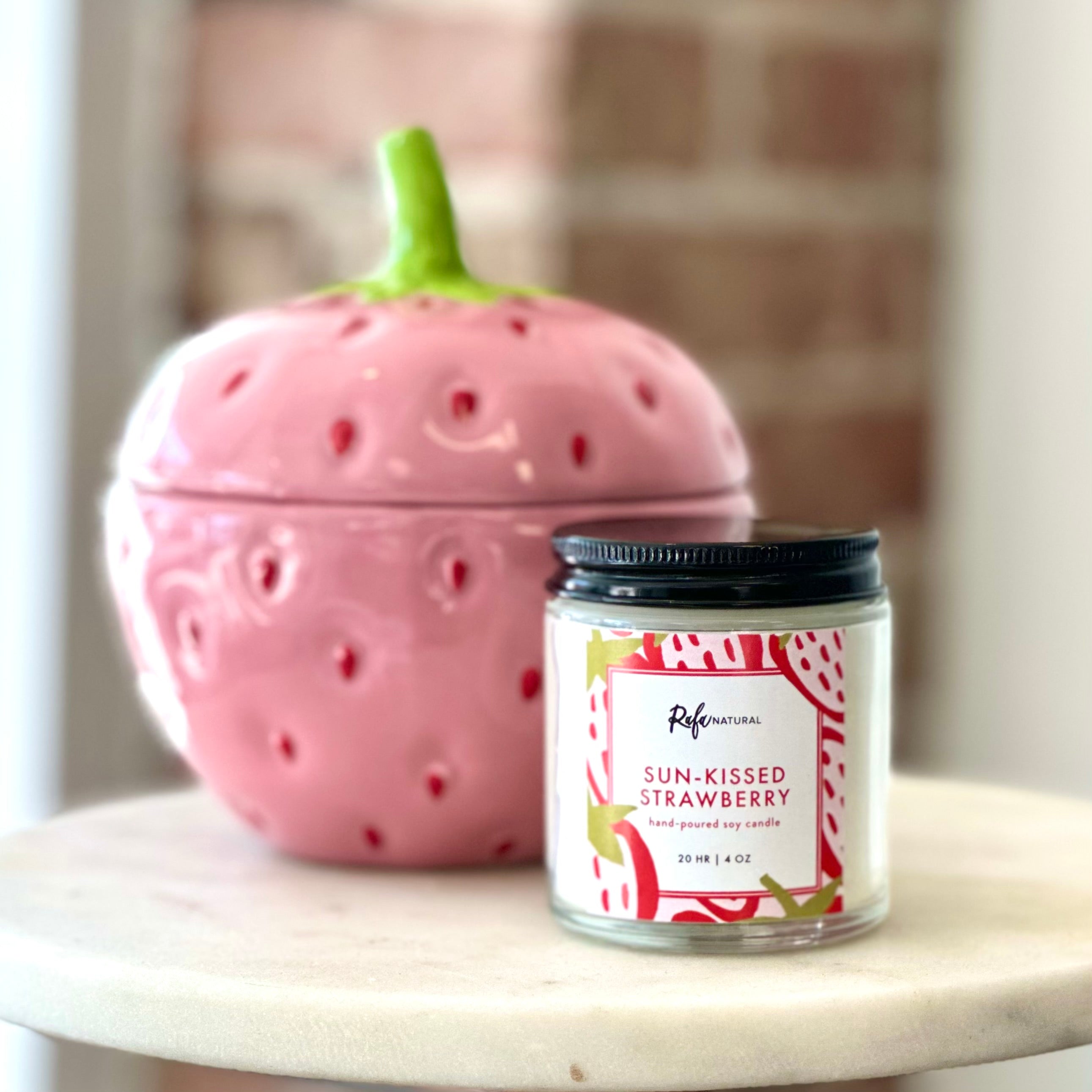 Sun-Kissed Strawberry 20Hr Soy Candle