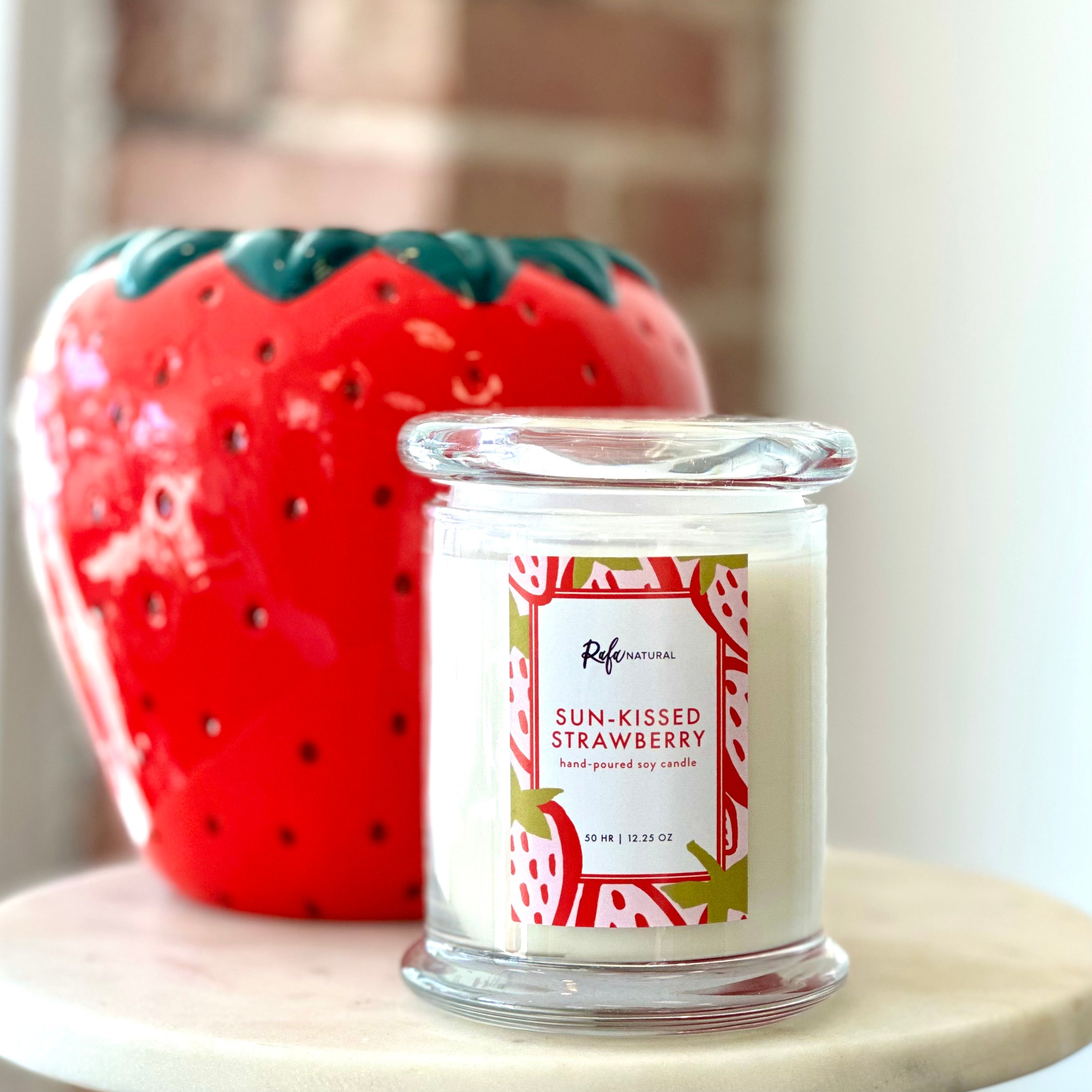 Sun-Kissed Strawberry 50Hr Soy Candle