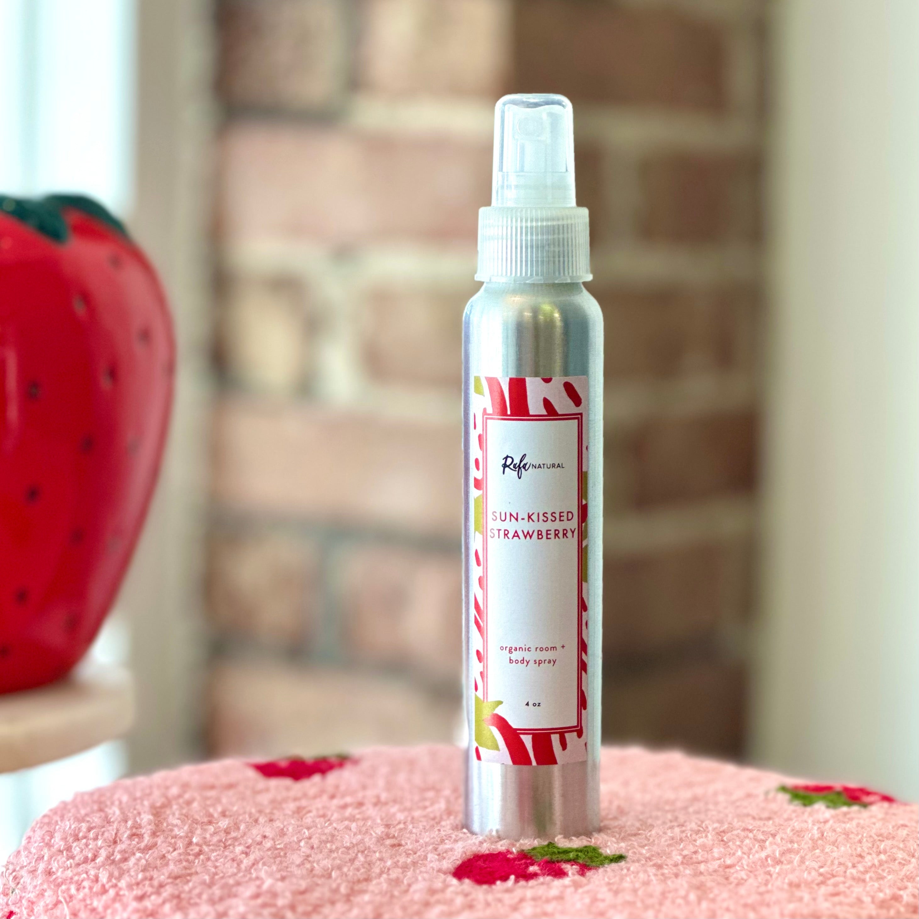 Sun-Kissed Strawberry Room & Body Spray 4oz