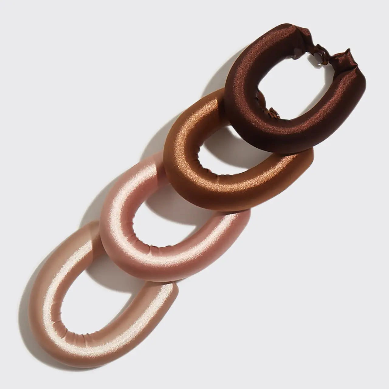 Kitsch Satin Jumbo Flexi Rods 4pc. | Rafa Natural