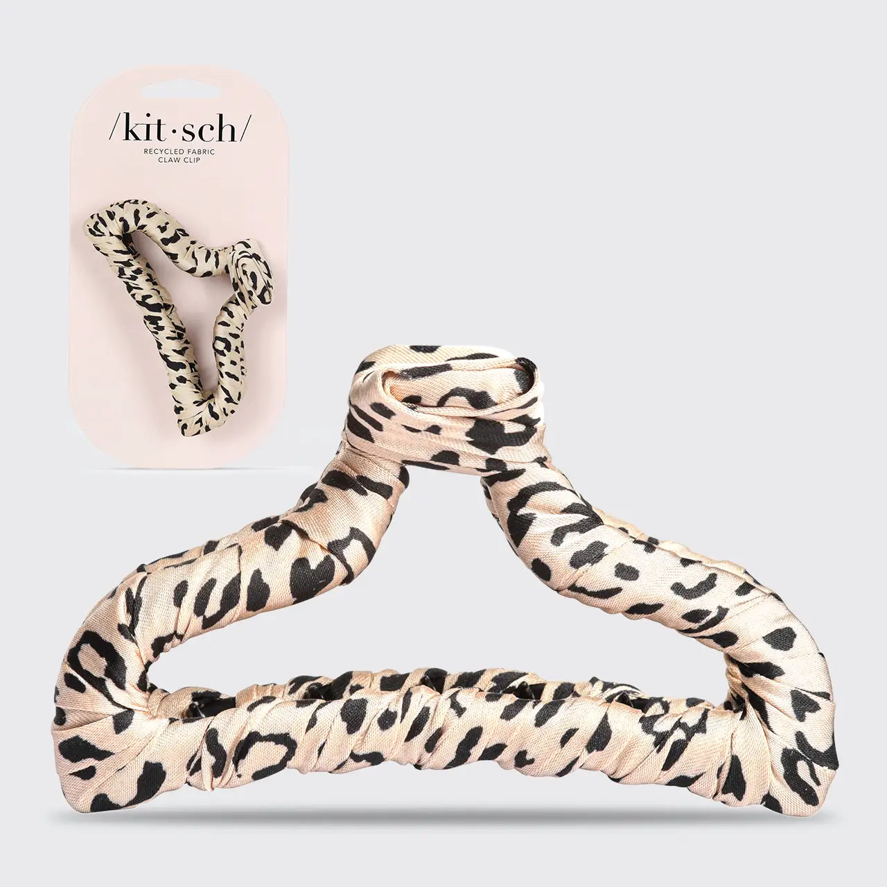 Kitsch Satin Wrapped Claw Clip