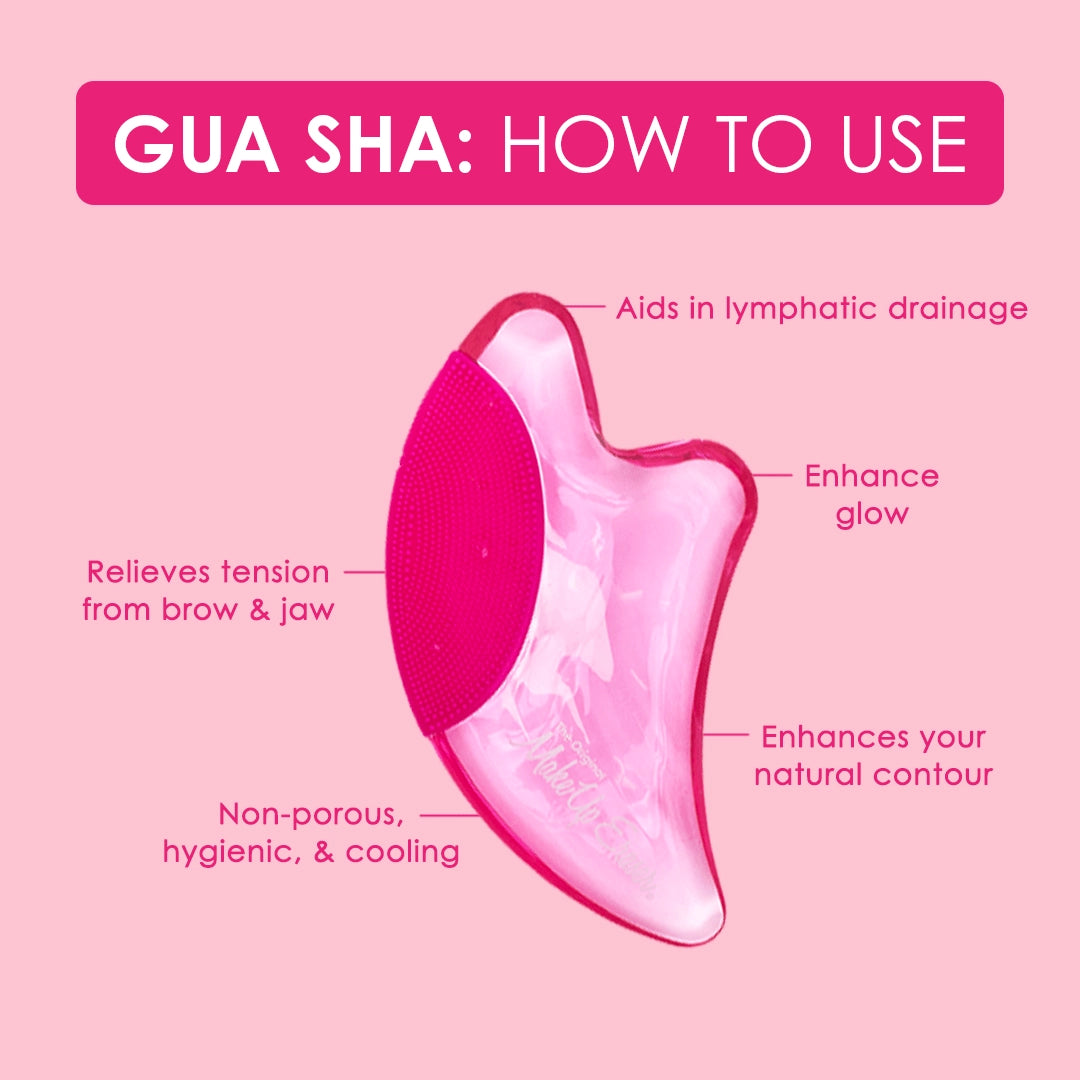 Puff Eraser 2-In-1 Gua Sha