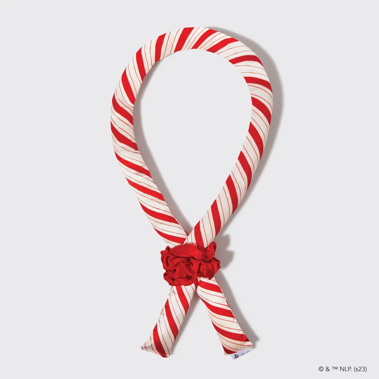 Kitsch X Elf Satin Heatless Set- Candy Cane