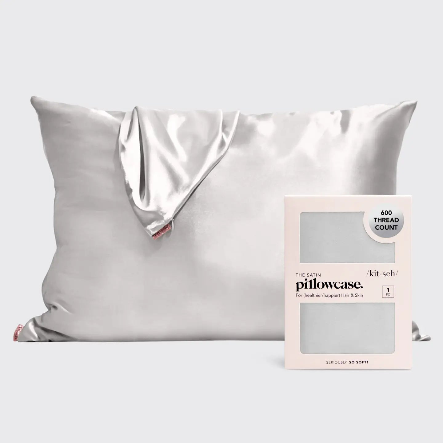 Kitsch Standard Size Satin Pillowcase