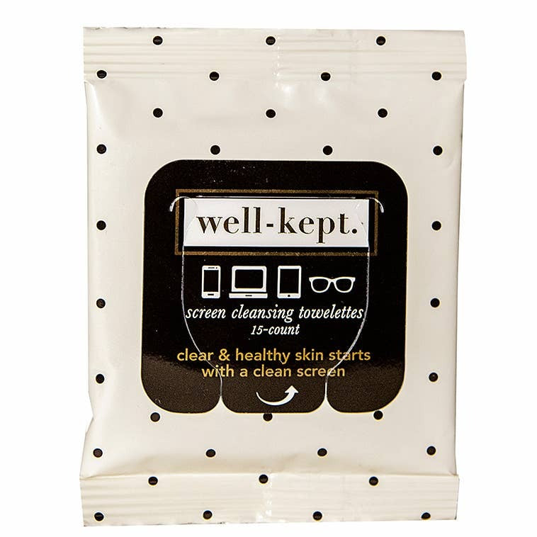 Well-Kept Screen Cleansing Towelettes