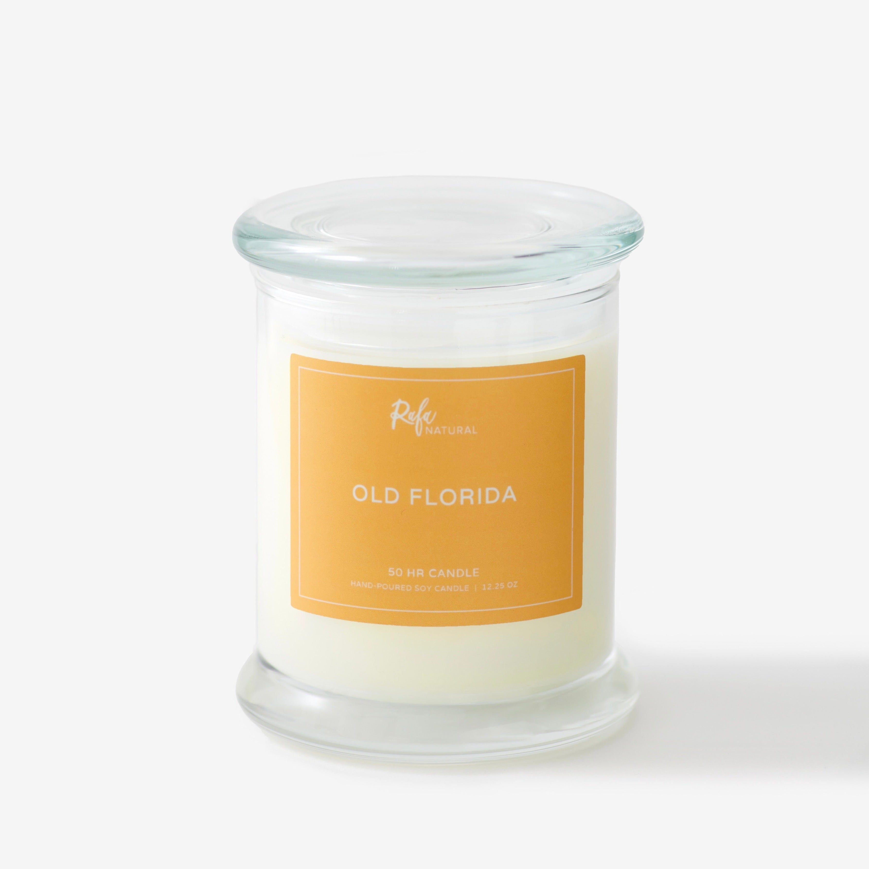 Old Florida 50Hr Candle by Rafa Natural 