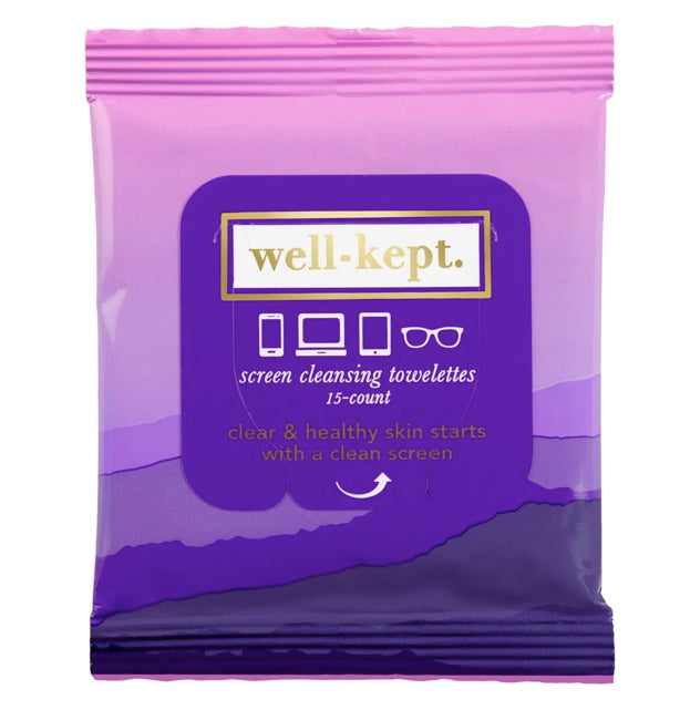 Well-Kept Screen Cleansing Towelettes