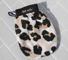 Leopard Print Exfoliating Body Glove by Kitsch