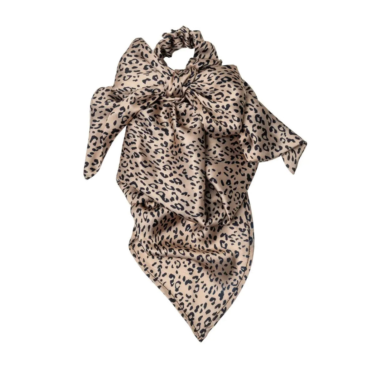 Leopard Head Scarf by Kitsch