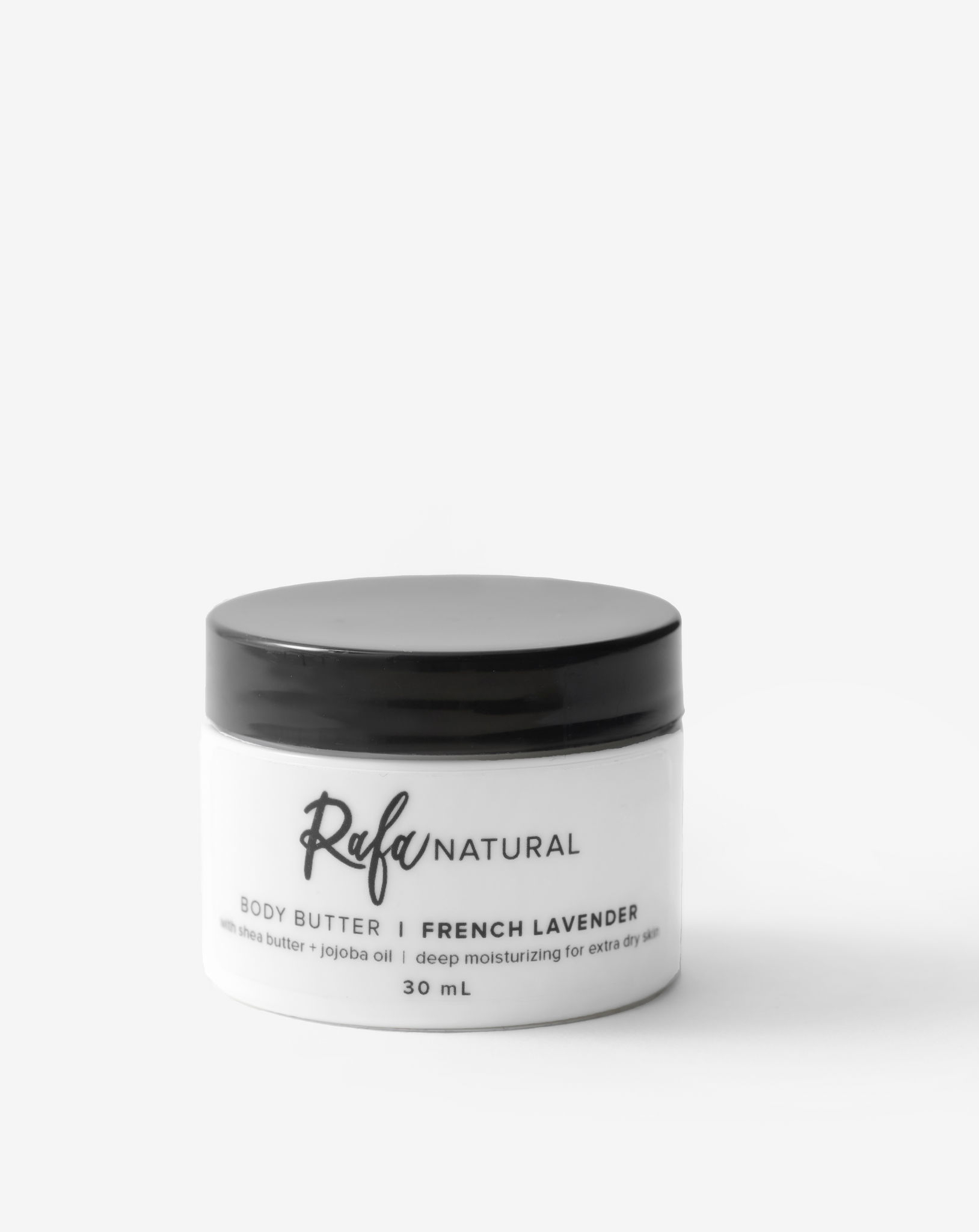 30mL Travel French Lavender Body Butter by Rafa Natural
