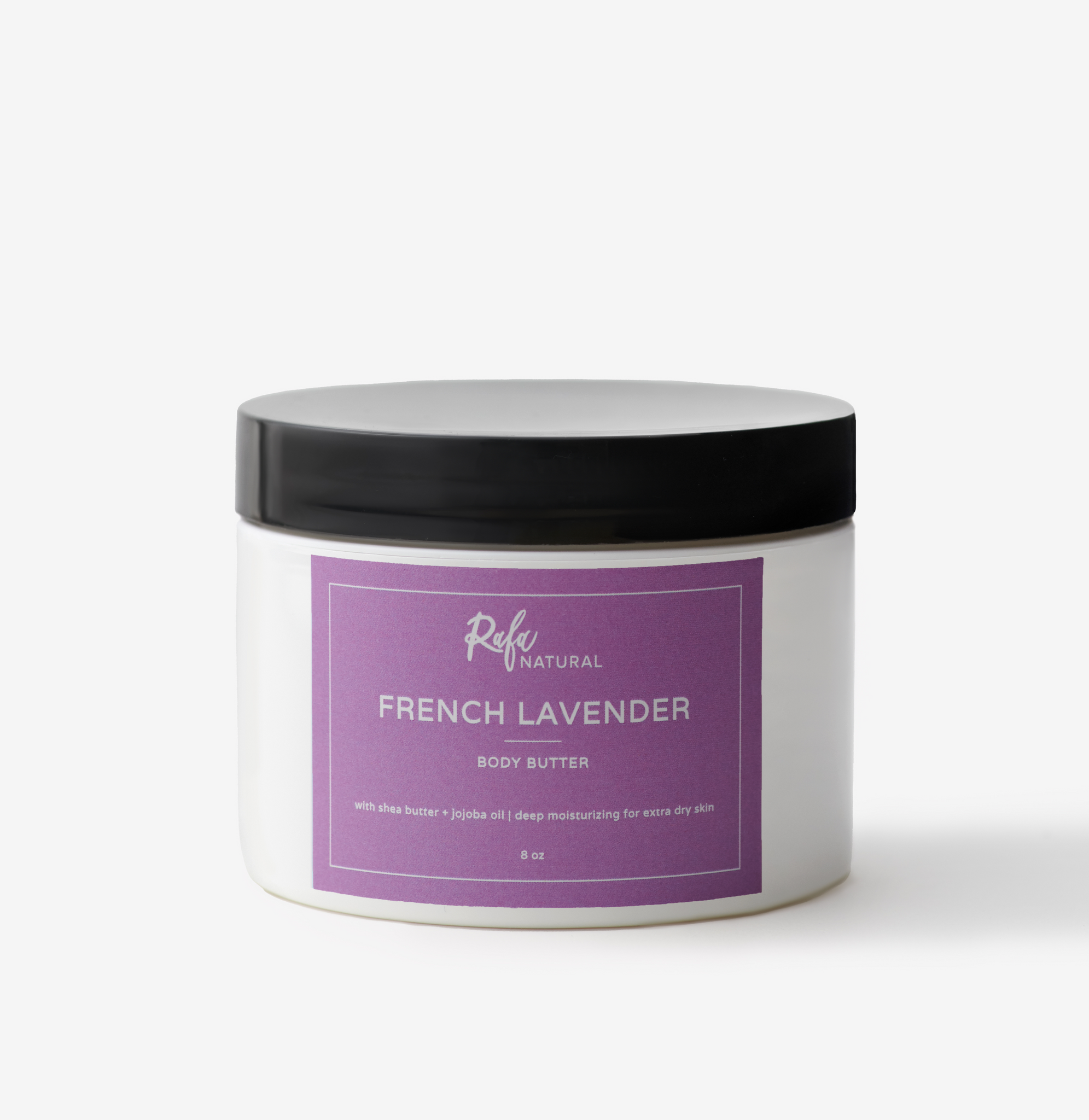 8oz. French Lavender Body Butter by Rafa Natural