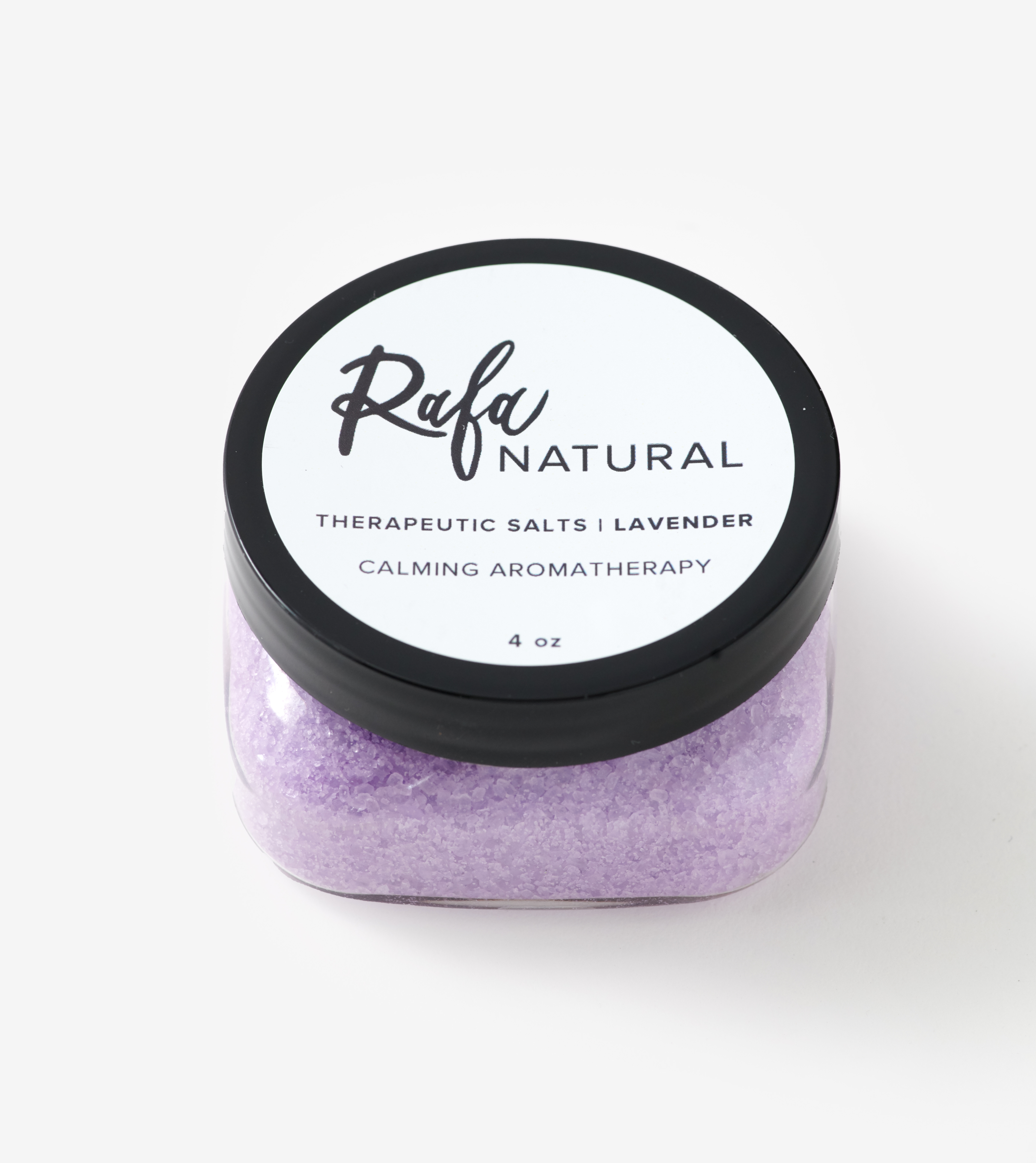 4oz. Lavender Bath Salts by Rafa Natural