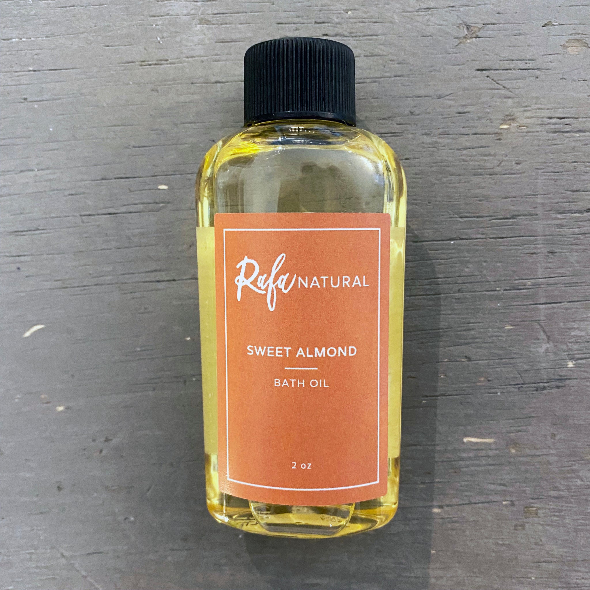 Rafa Natural 2oz Sweet Almond Bath Oil
