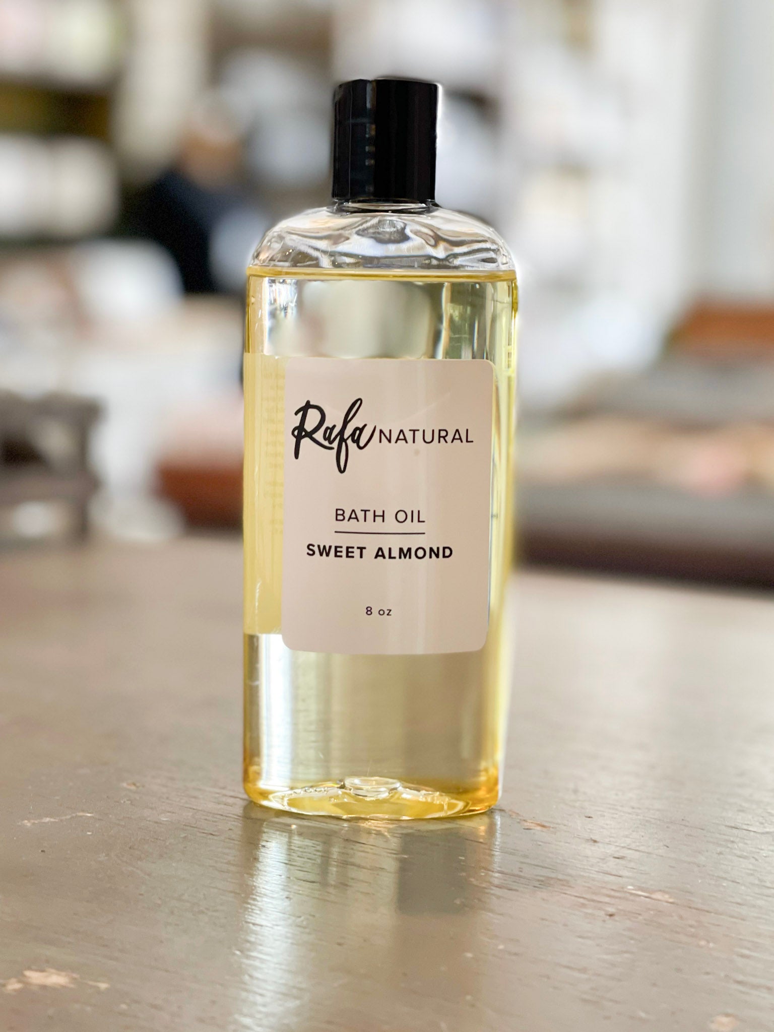 Rafa Natural 8oz Sweet Almond Bath Oil