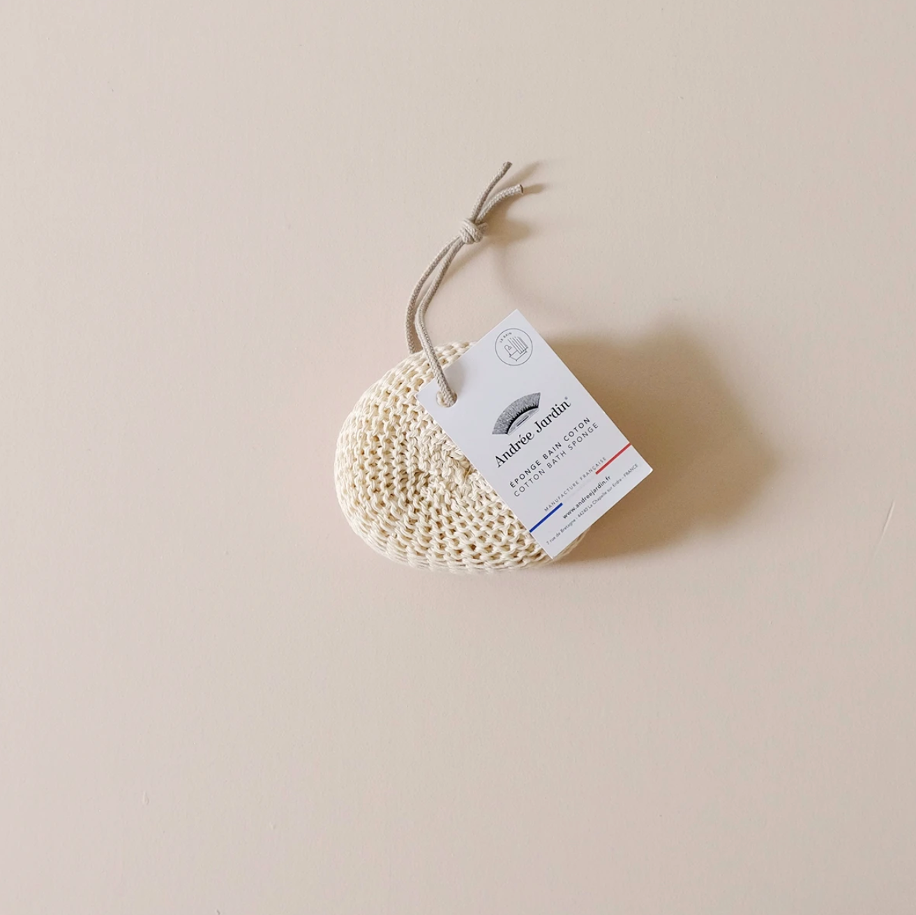 Natural Cotton Bath Sponge by Andree Jardin
