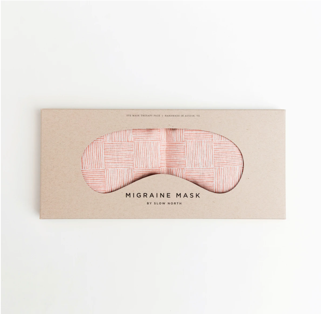 Pink Pampas Migraine Mask by Slow North