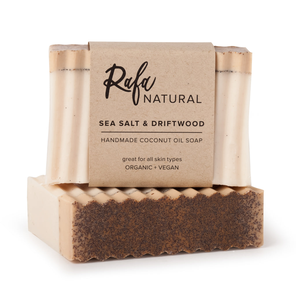 Sea Salt + Driftwood Coconut Oil Bar Soap
