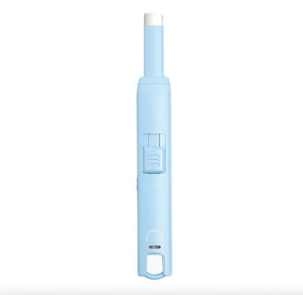 Light Blue USB Rechargeable Lighter