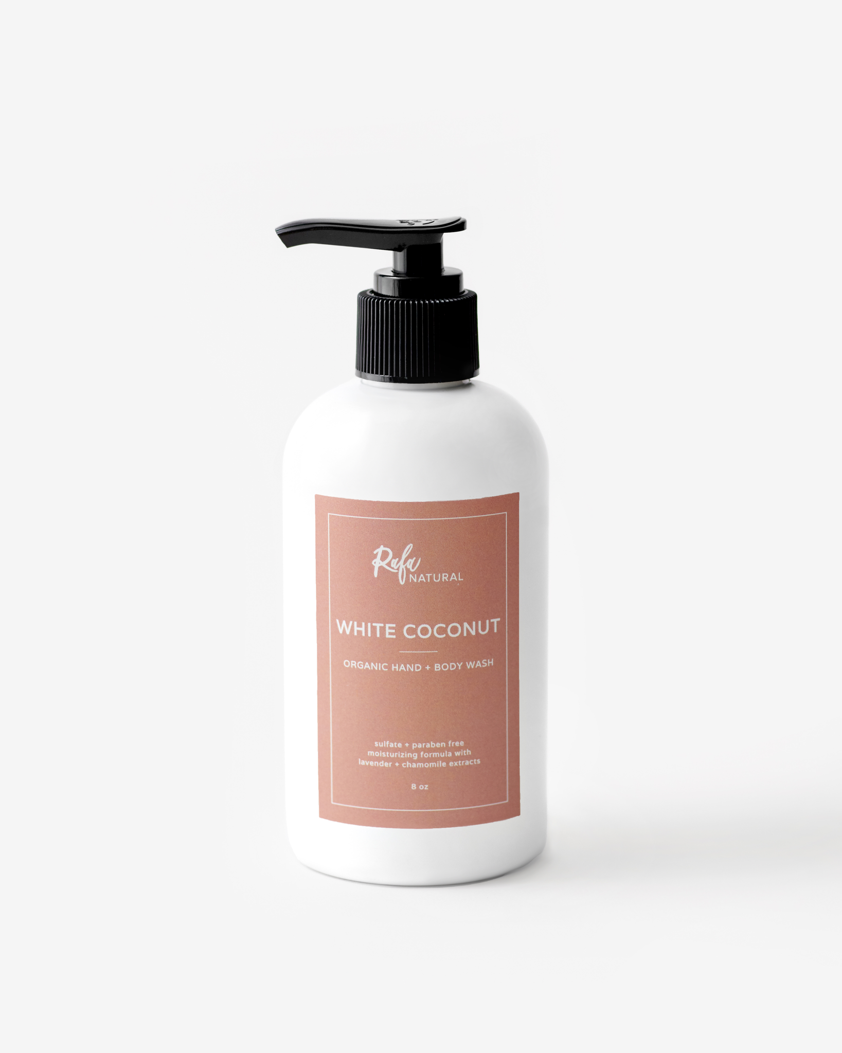 8oz. White Coconut Hand + Body Wash