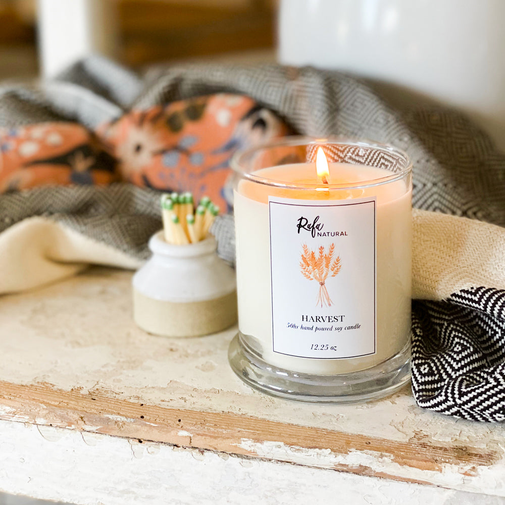 Harvest 50Hr Soy Candle by Rafa Natural