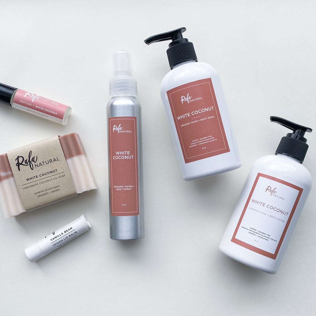 White Coconut Gift Bundle | Rafa Natural