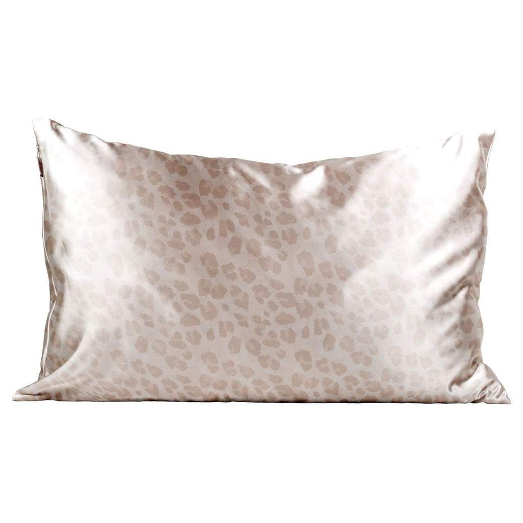 Leopard Satin Pillowcase by Kitsch